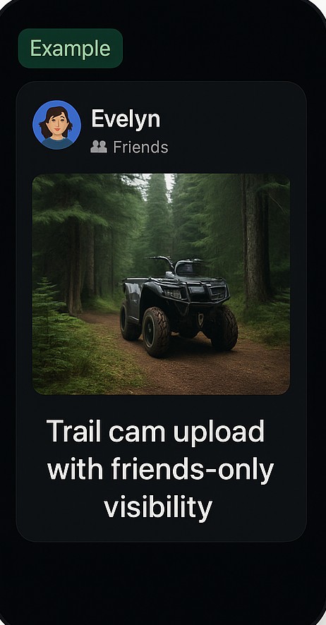 ATV trail cam example